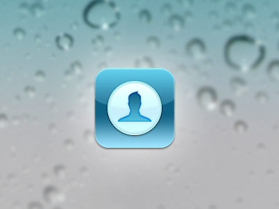 iOS icon replacement for Friends/Facebook app.