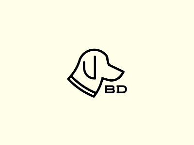Bird Dog animal bird dog branding cannabis dog glass blowing hunting icon line drawing logo minimal
