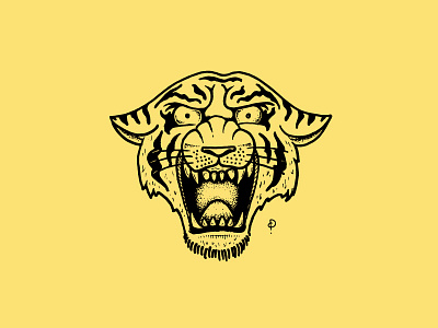 Tiger Tattoo by Paul Amerson on Dribbble