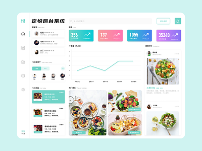 定悦后台系统制作 design icon ui ux