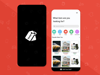 Buy & Sell Service App Design