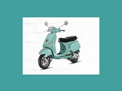 Scooter - Vector Art