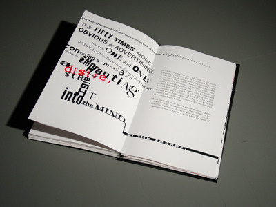 Tzara vs Ward bookbinding typography