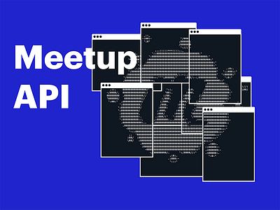 Rebranded Meetup API banner api ascii blue console meetup swarm terminal