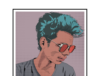 Comic Style Illustration adobe illustrator comic comic art comic style comics comicstyle fffabs flat illustration illustration art old comic old fashined old style portrait portrait art portraits vector vector art vector illustration vectorart