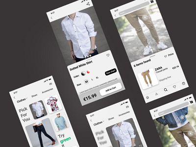 e_commerce clothes app app app design app ui application application design application ui clothes design mobile shop shopping shopping app shopping cart ui ux