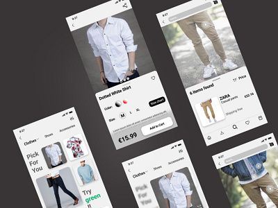 e_commerce clothes app