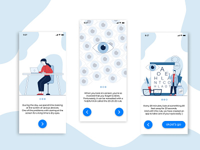 eye care app-part 1 app app design app ui application application design application ui design eye eye care eyes mobile mobile app mobile app design mobile design mobile ui ui ux