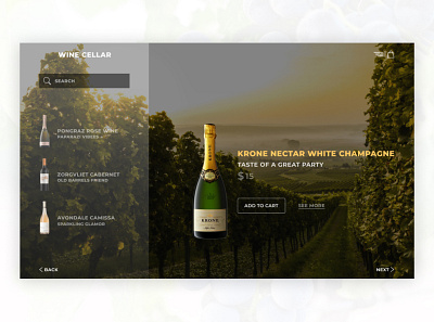 Wine store website branding design illustration logo minimal ui ux web web design website