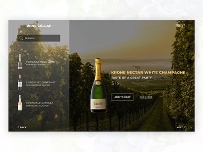 Wine store website