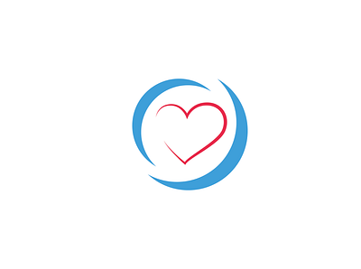 Medical circle heart hearth logo medi̇cal medi̇cal
