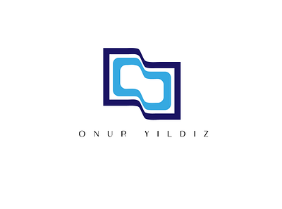 Logo Name (Onur Yıldız) blue book book logo design logo logo design logo name logotype minimal minimalist logo name