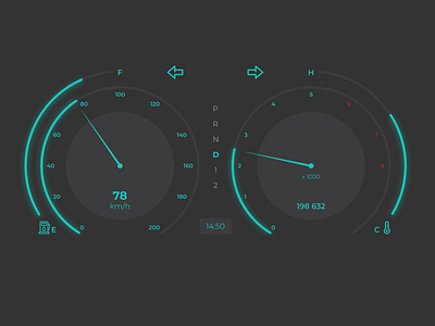 Car Interface by Aleksandar Blagic on Dribbble