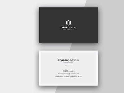 Clean Business Card Design