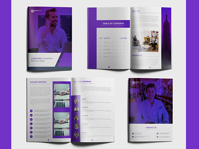 Creative Company Profile Brochure design