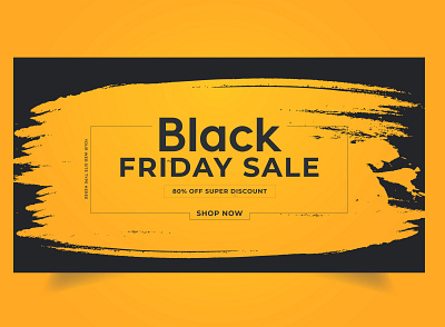 Black Friday Sale Banner Design banner design blackfriday brand design brand identity branding business clean corporate design logo logodesign marketing saledesign social media design template