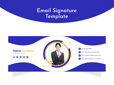 Email Signature Design brand identity branding design business email e e mail signature email email design email marketing email receipt email signature email template signature signatures