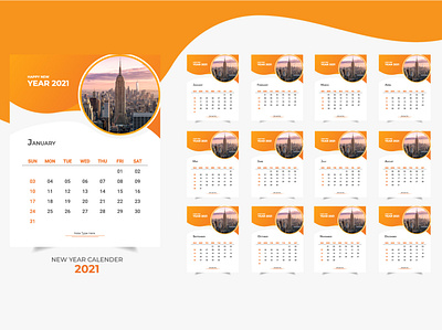 2021 calendar design template calendar calendar 2021 calendar design calendar ui corporate calendar desk calendar 2021 desktop calendar happy new year minimal design