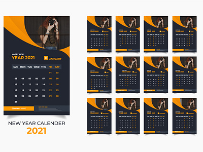 2021 Multipurpose Calendar Design