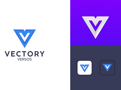 Vectory logo Design abstract ai vector brand identity design branding business logo corporate logo creative logo logo ideas logo trend 2021 modern logo modern logo design monogram