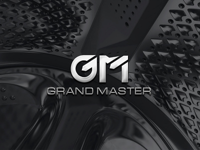 Logo Grand Master branding gm logo graphic design logo repair center