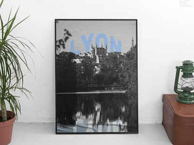 Lyon poster affiche design illustration illustrator photoshop poster webdesigner