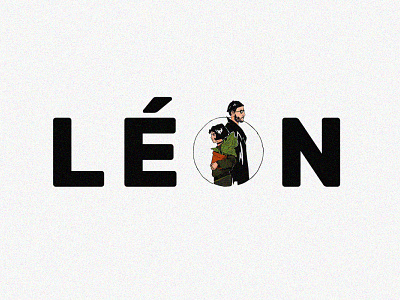 Léon - movie logo