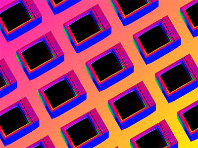 80s 80 c4d colourful eighties gif mtv pattern repeat retro tv vibrant