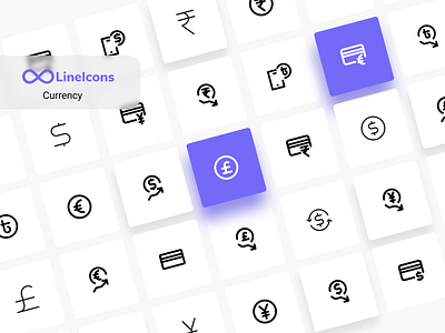 Currency and Money Icon Set