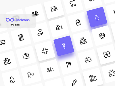 Medical and Hospital Icons