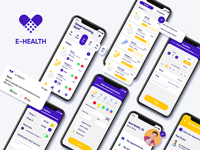 Healthcare app animation design healthcare mobile app ui ux