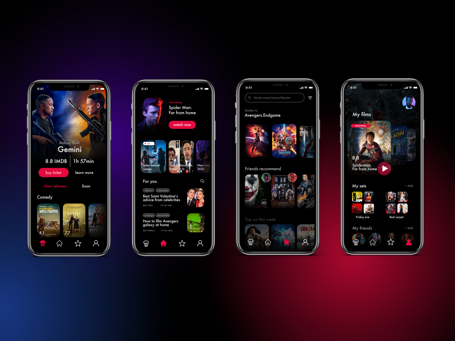 online-cinema-app-main-pages-by-valeriya-bobko-on-dribbble