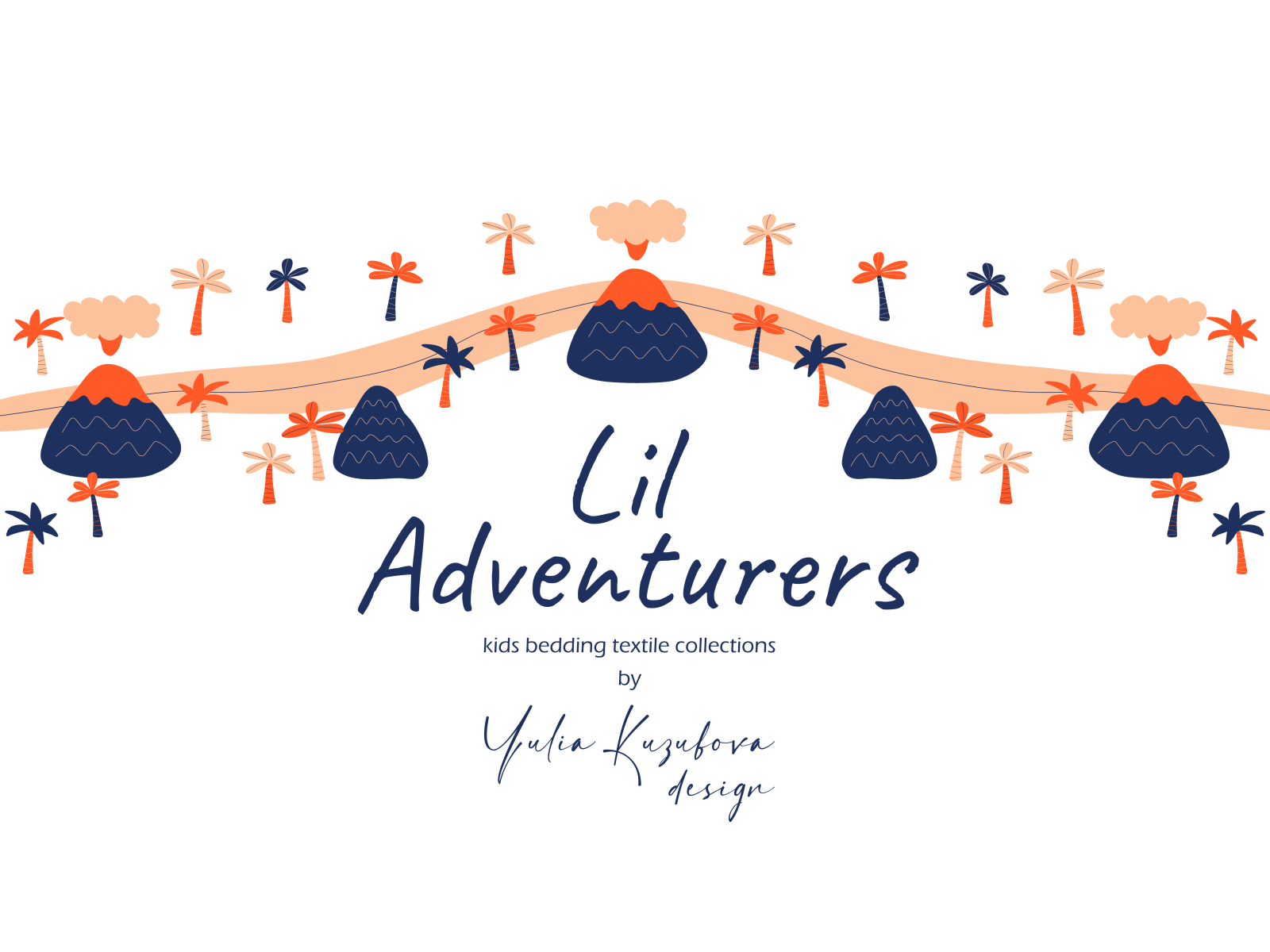 Lil Adventurers Kids Bedding Textile Collections animation bedding branding children collection design fabric gender neutral illustration jungle kids logo minimalist motion graphics pattern pattern licensing print on demand textile vacation vector