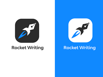 Rocket Writing Logo