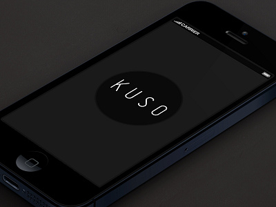 Kuso Initial app branding carl fairclough interface iphone logo mobile ui user interface