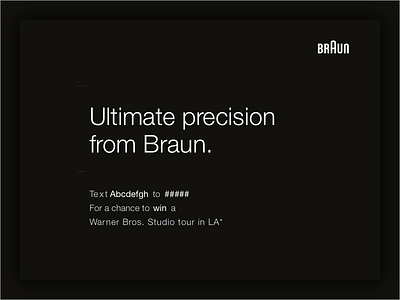 Braun black braun dark gray grey helvetica marketing minimal
