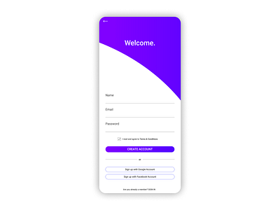 #DailyUI 001 daily ui sign in sign up ui ui design uiux user interface webdesign