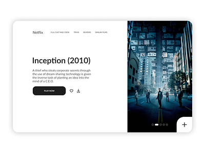 #DailyUI 025 branding daily ui design illustration inception logo tv tv app ui ui design uiux user interface webdesign