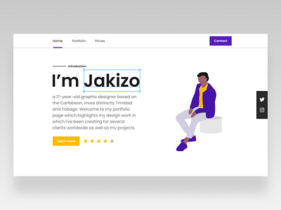 Website Concept #001 branding design illustration jakizo logo sign in sign up ui ui design uiux user interface webdesign