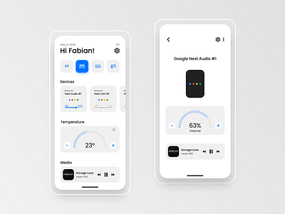 Smart Home App branding daily ui design illustration logo smart smart home smarthome ui ui design uiux user interface webdesign