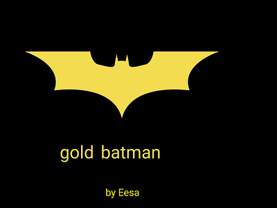 gold batman