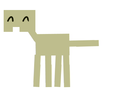 Skeleton horse