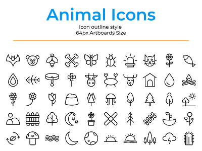 Animal icons animal icon set icons