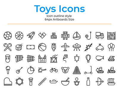 Toys Icons icons ui web