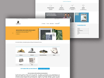 landing page