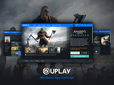 Uplay App Concept - Part 1