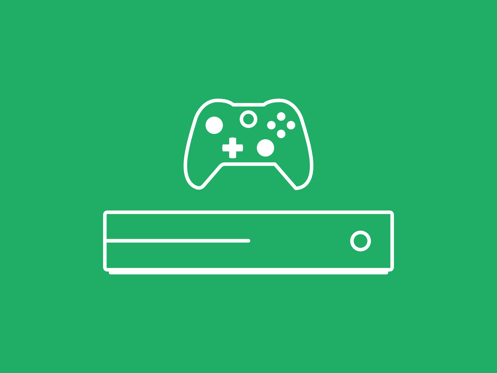 Xbox One Gamepad Icons