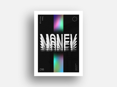 New Normal Poster Design 20 art circle color colorful creative design editorial experiment exploration geometric gradient minimal new normal pastel poster print rectangle shape shapes