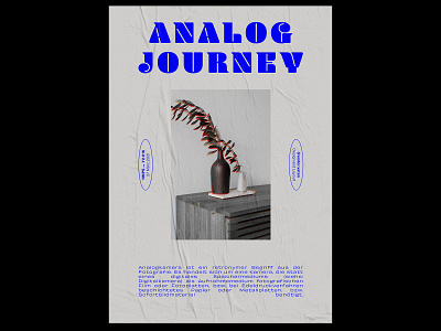 NNPS Poster Design 016 "Analog Journey"