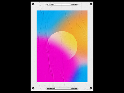 NNPS 20 Poster Design art circle color colorful creative design editorial experiment exploration geometric gradient minimal new normal pastel poster print rectangle shape shapes